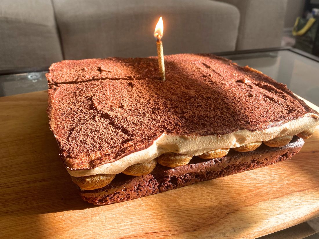 Tiramisu Brownies