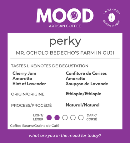 Perky - Single Origin - Ethiopia Natural - Guji