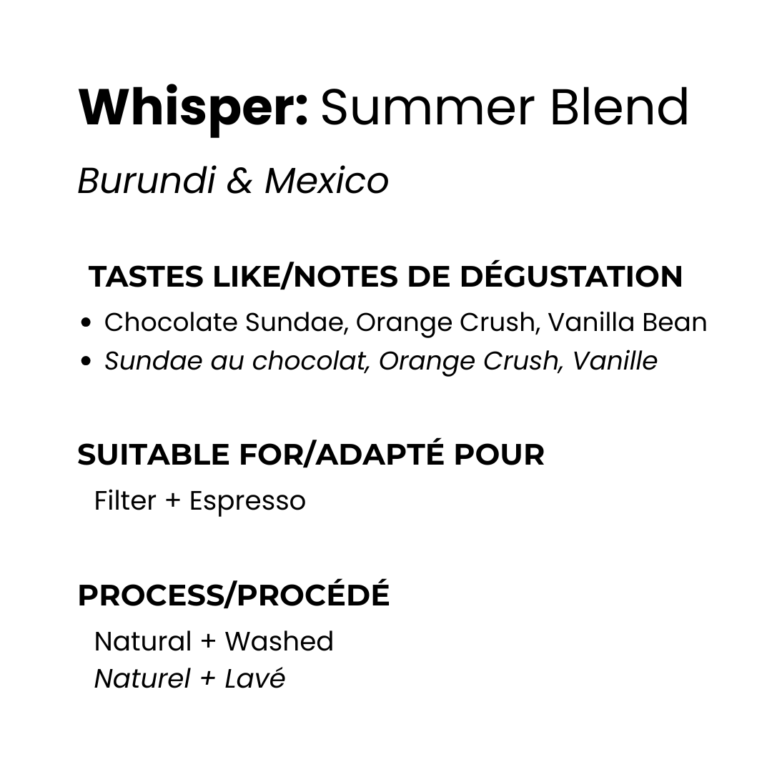 Whisper: Summer Blend