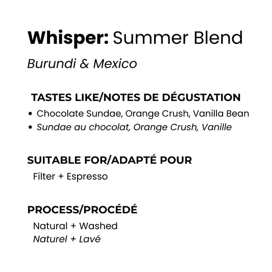 Whisper: Summer Blend