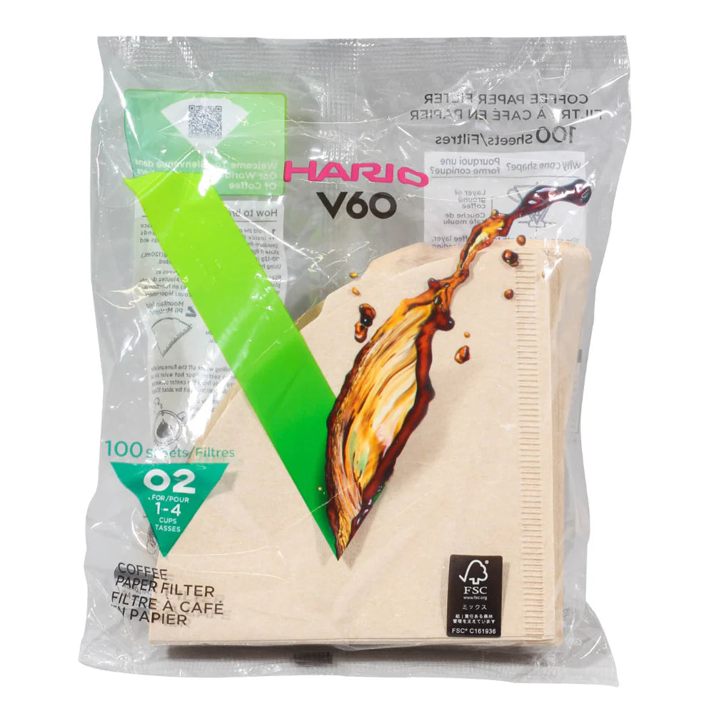 HARIO V60-02 Filters (100-Pack)